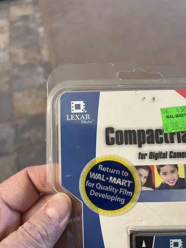 Compact Flash Card 64mb Lexar New - Picture 4 of 8