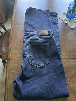 Judy Blue Womens 15/32 Straight Fit Dark Wash High Rise Stretch Denim Jeans