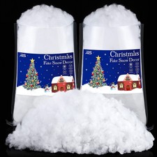 Christmas Fake Snow Decor Cotton Fake Snow Xmas Fake Snow Decor Christmas Cot...