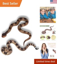 Realistic Rubber Snakes: Perfect Prank Props Garden Protectors for All Ages