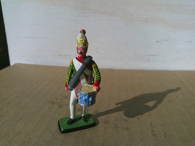 St Petersburg Niena, Napoleonic Russian drummer, 54mm lead studio painted, FF