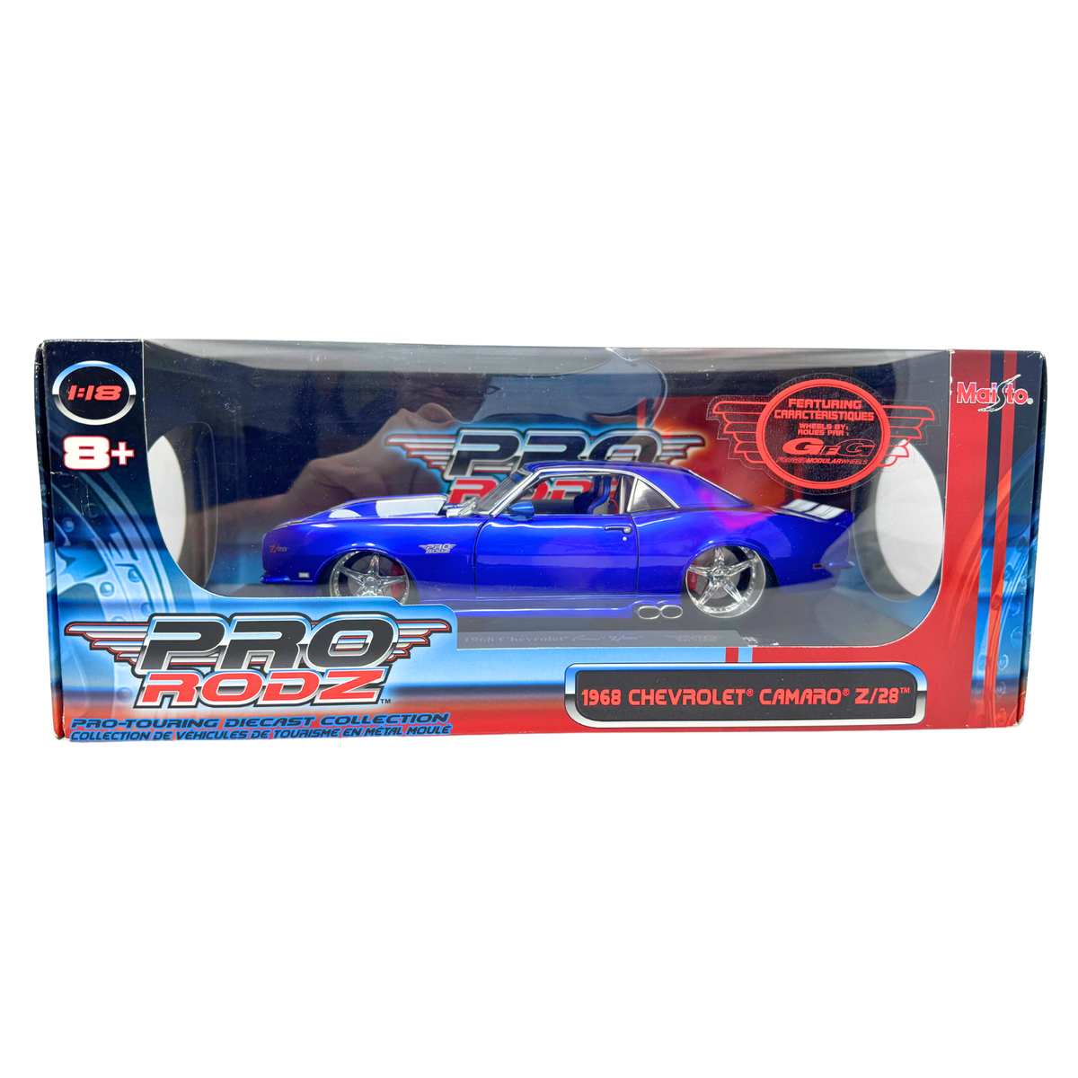 Maisto Pro Rodz 1968 Chevy Camaro Z28 1:18 Diecast Chevrolet