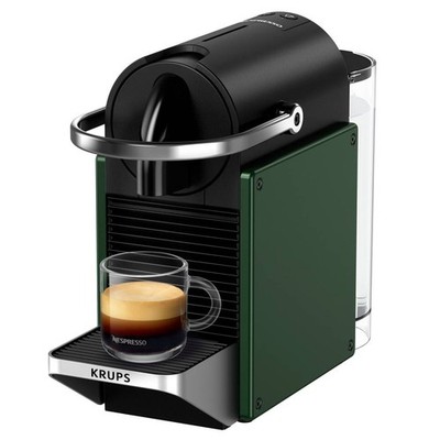 Krups Krups XN3063 Nespresso Pixie Kaffeetasse Maschine Dunkelgrn Schwarz