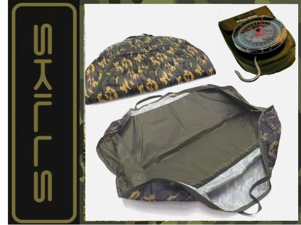 Spro C-Tec Weight Sling & Un-Hooking Mat – Tappetino Per Slamatura E Imbracatura, 120x90 Cm