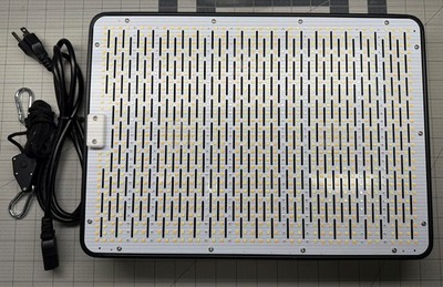 BESTVA DC2000 LED Grow Light, Full Spectrum Lights for DC2000, Black