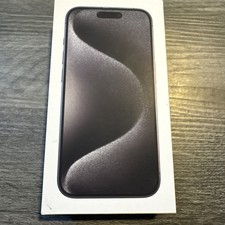Original BOX for Apple iPhone 15 PRO -BOX ONLY Good Condition With Apple Sticker