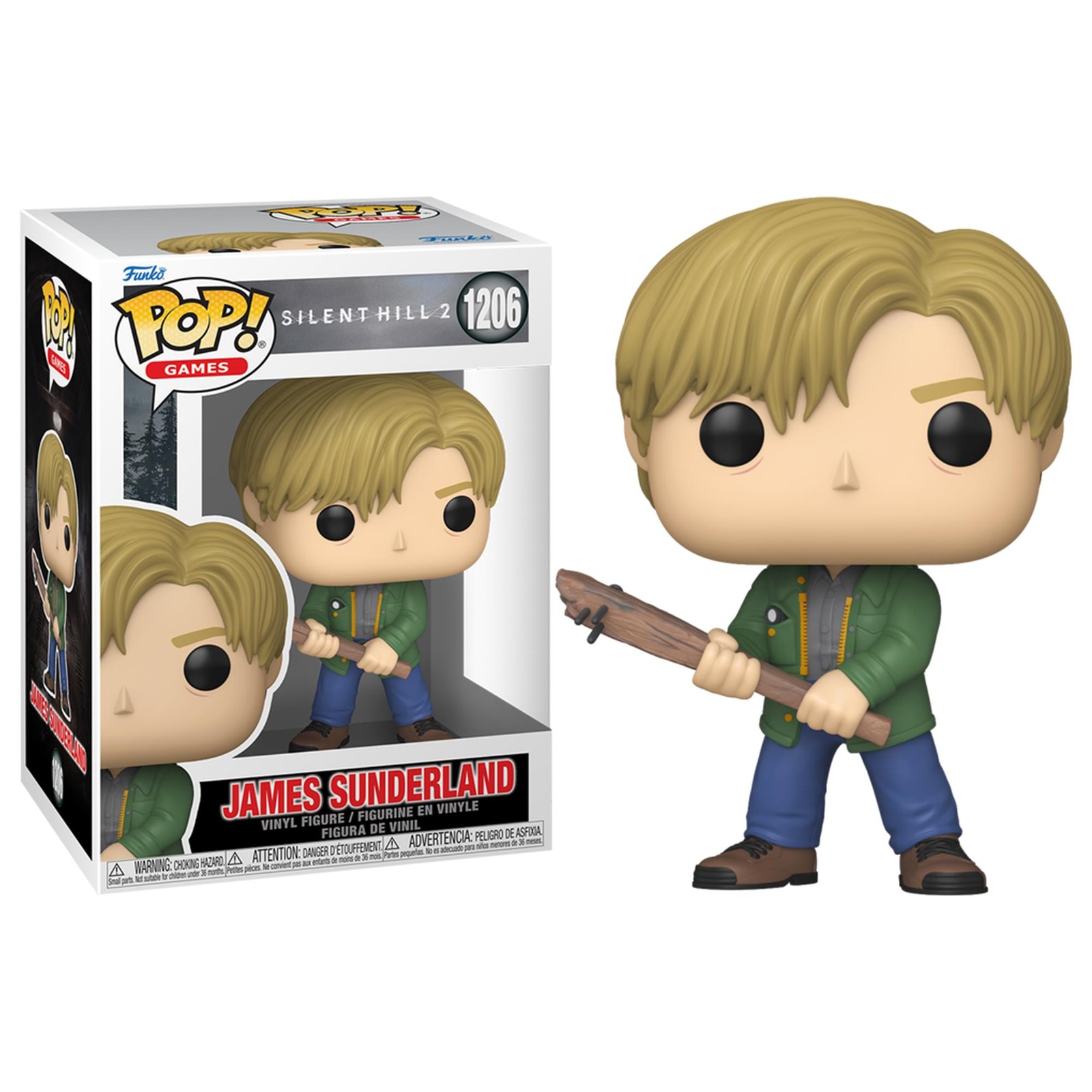 Silent Hill 2 Funko POP Games | James Sunderland
