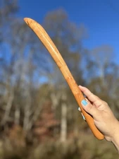 HandCrafted Cherry Wood Cudgel, Shillelagh, Primitive Weapon 16 7/8” NEW