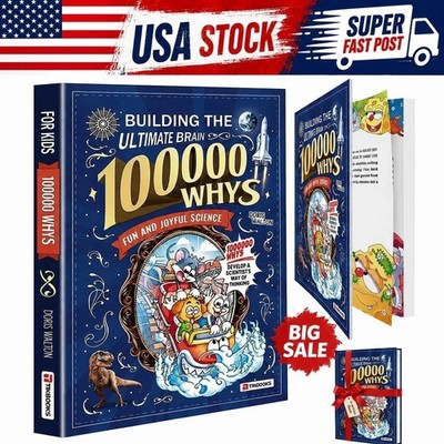 Children's Encyclopedia 100000 Whys Kids Book Ages 6-12 Extracurricular Reading