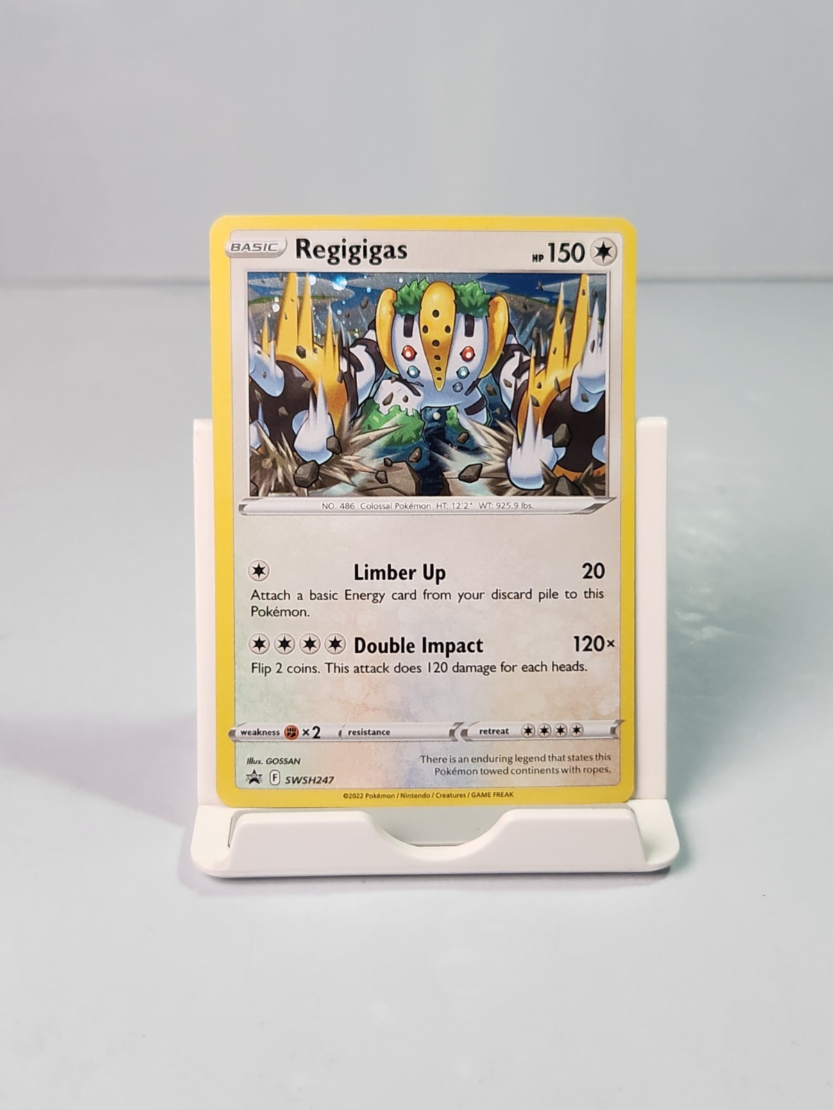 Regigigas SWSH247 Cosmos Holo SWSH: Sword & Shield Promo Pokemon