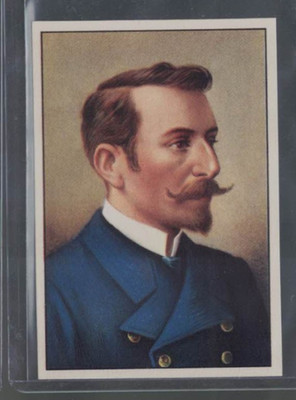 1938 Gutermann Trade Card #85 Adrian de Gerlache - Explorer - NM/M