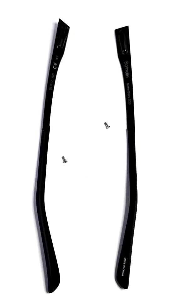 HUSILLO HERRERO NEGRO MATE 003/2 ACETATO BRAZOS DE SIEN AUTÉNTICOS 140MM/2 TORNILLOS Foto 2 de 2