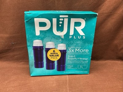 3 PACK PUR PLUS PPF951K Replacement Filters Sealed