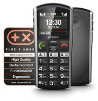 emporia Simplicity 2G, Schwarz - Modell 2025 Handy (Seniorenhandy) #8956393 NEU