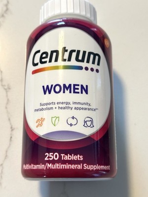Centrum Multivitamin For Women Xl Size 250 Multivitamin Multi mineral Supplement