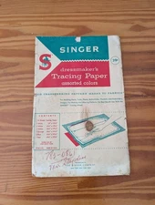 Dressmaker's Tracing Paper from The Singer Company - 1960s-1970s Craft Supplies