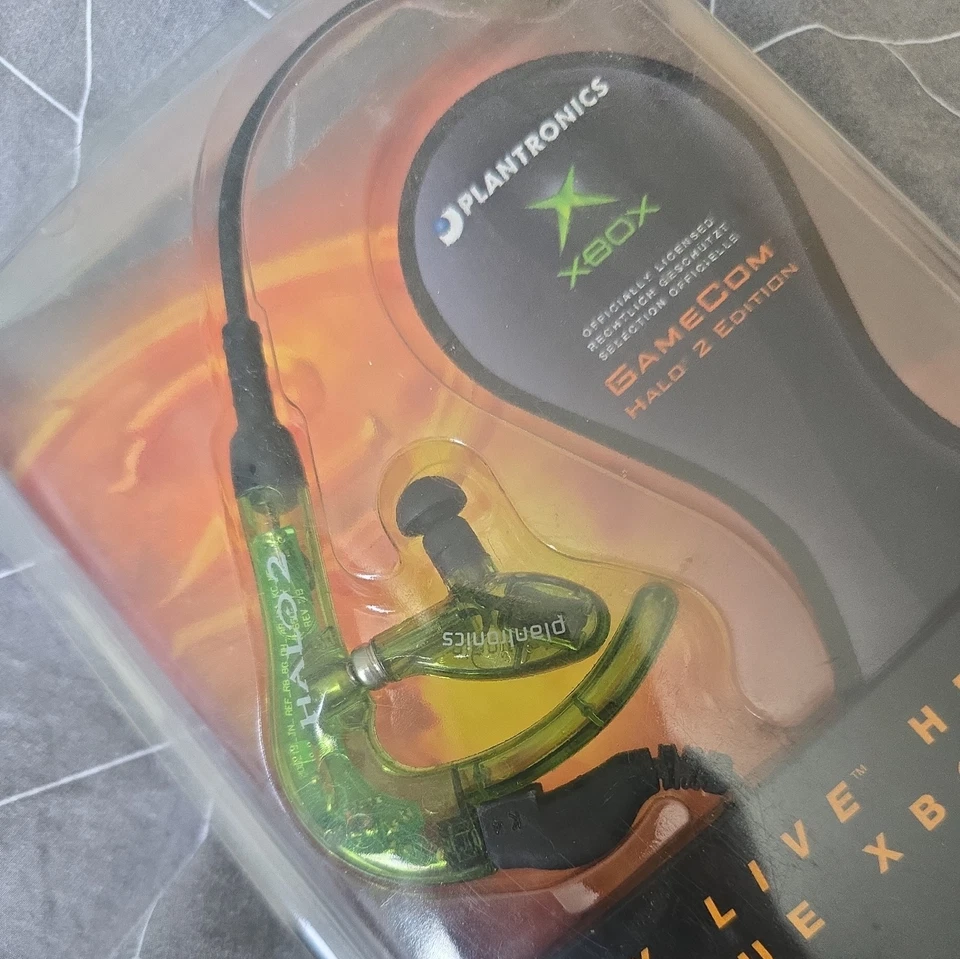 Halo 2 Xbox Live Headset Plantronics Limited Edition New Sealed. *RARE* - Image 4 of 4