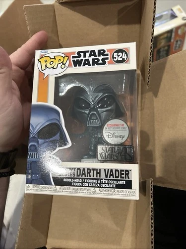 Funko Pop! Star Wars Darth Vader #524 Concept Series 45th Exclusive w/Protector