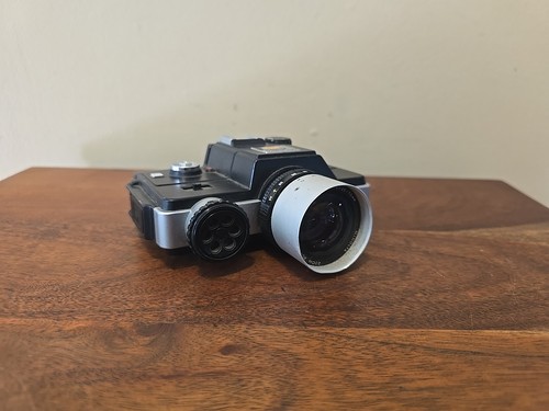 Minolta 110 Auto Zoom SLR Camera w/ Rokkor 25-50mm F4.5 Lens - Picture 2 of 11