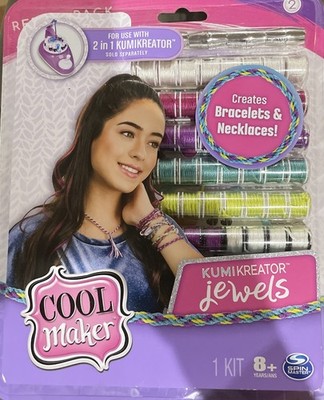 Kumirestore Creator Cool Maker Jewels And Refill Pack Bracelets & Necklaces Kit