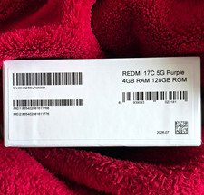 Redmi 17C 5G Lila 4GB RAM 128GB HyperOS Smartphone 50MP AI Camera