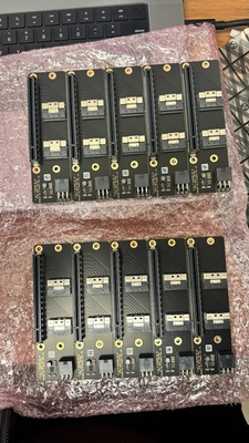 #ad #ad 10x c payne SlimSAS gen4 2x 8i to PCIe x16 Adapter for Server $125.00