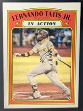 2021 Topps Heritage Fernando Tatis Jr. #138 San Diego Padres
