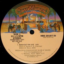 J. Michael Reed - Reach Out For Love / Dancin' In The Sky (In New York City), 12
