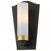 Braun Gold Moderne Wandleuchte Leuchter 1X40W/E14 IP20 10X13,3X23,3 [Cm]