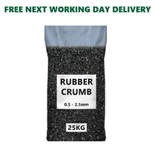 Rubber Crumb  0.8 - 2.5mm   25 kg