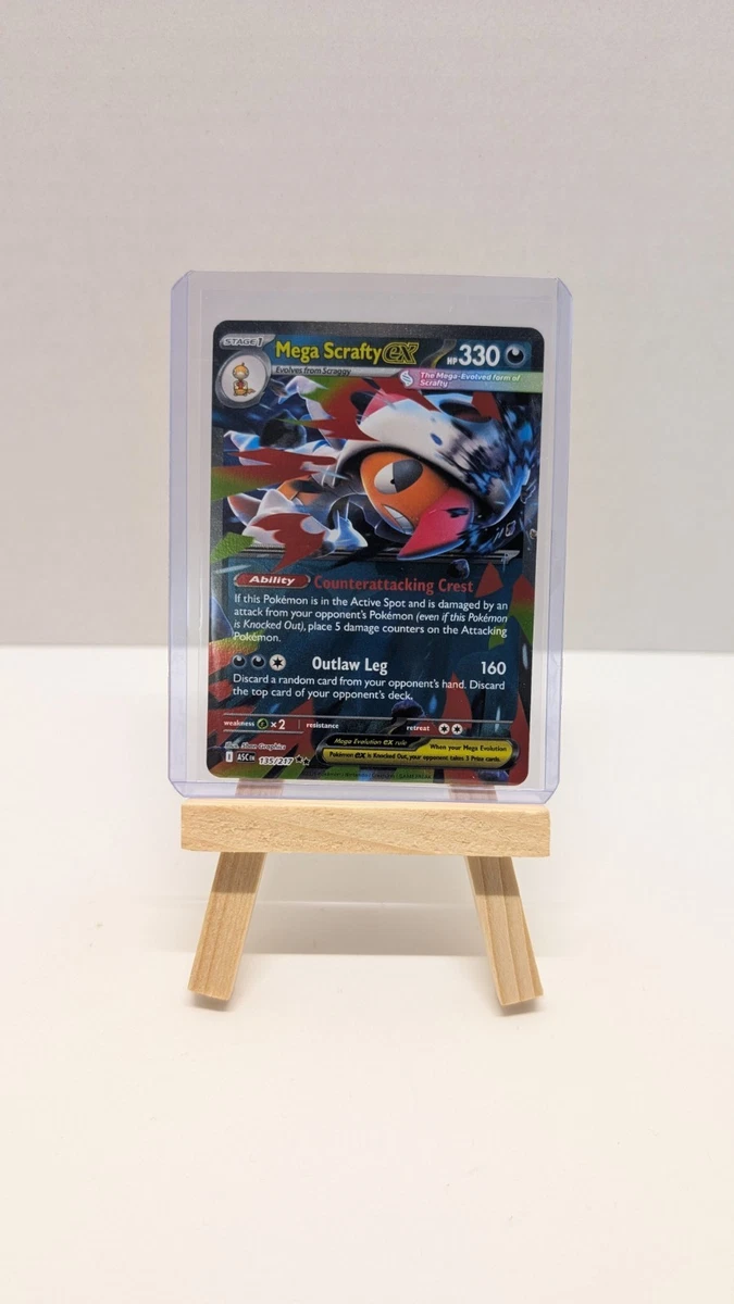 what pokemon cards are increasing in value Mega Scrafty EX #285 EXTENDED ART – Raycardza main image 0