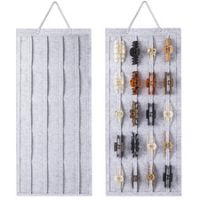 Large Hair Claw Clip Organizer Holder, Hanging Claw Clips Storage for Women Girl