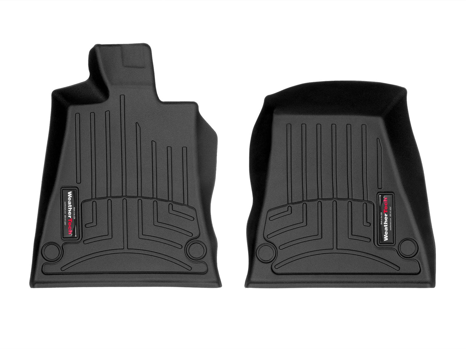 WeatherTech FloorLiner for 2018-2023 McLaren 720S - 1st Row, Black