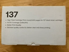 toner cartridge137 1 pack MF229dw Laser Printers exp 2025/12/13