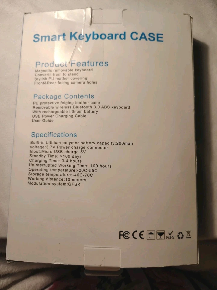 iPad Mini 6th Generation PINK Smart Case with Keyboard & Charger 8.3" Open Box - Image 3 of 4