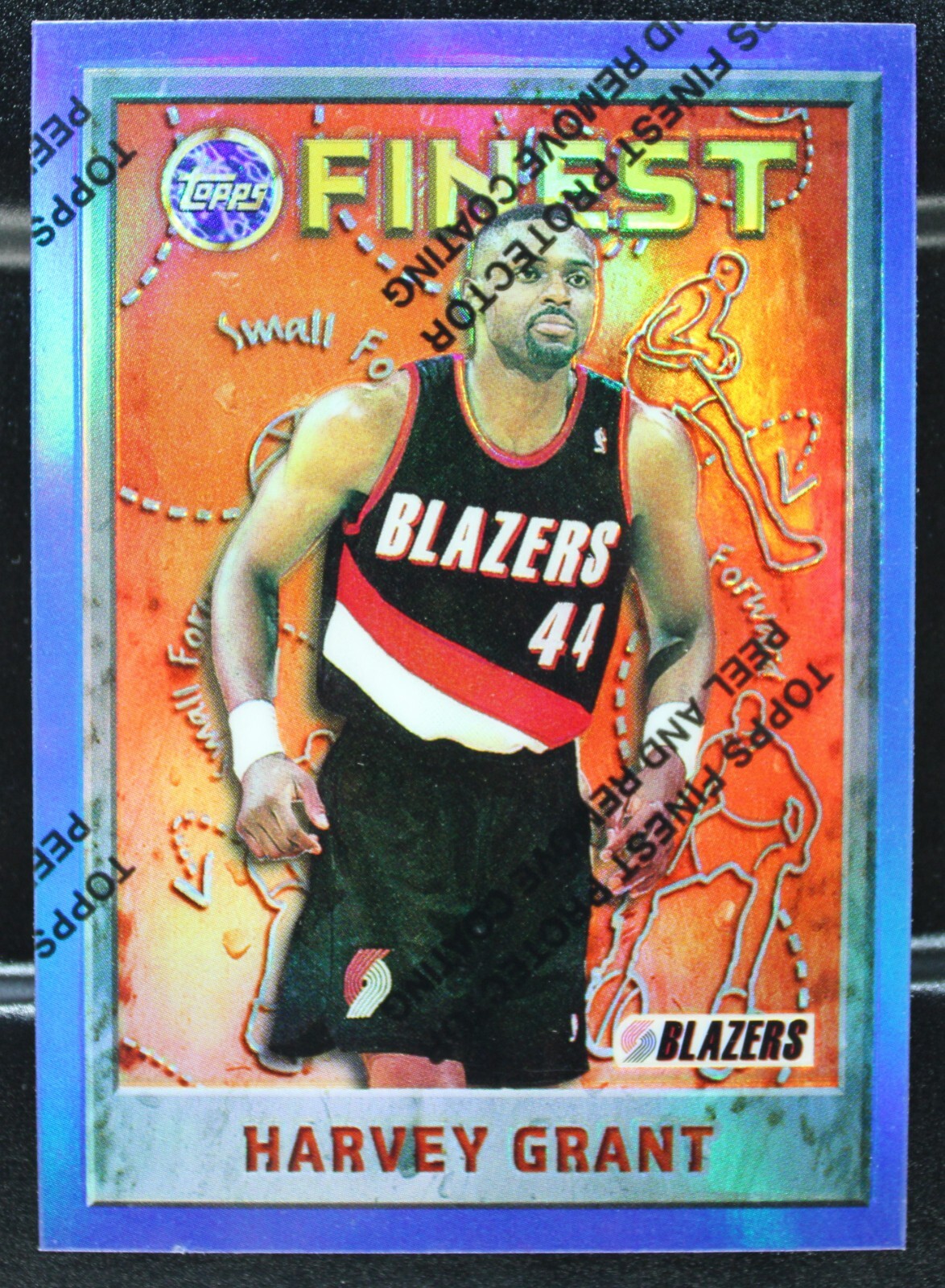1995-96 Topps Finest Refractor #39 Harvey Grant