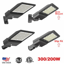 Led Shoebox Area Flood Light 200w 300w Outdoor Commercial Led Parking Lot Lights