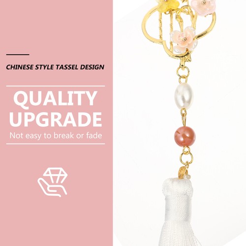 Vintage Style Hanging Decoration Tassel Pendant Miss Phone Mobile Charm - 第 12/12 張圖片