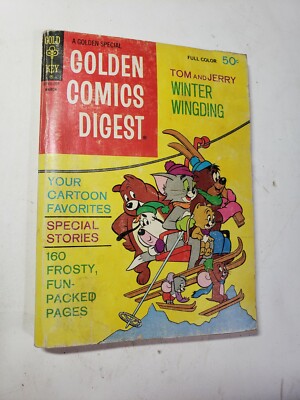 Golden Comics Digest No.22  : 1972 :   : ''Ski Lift Cover'' :