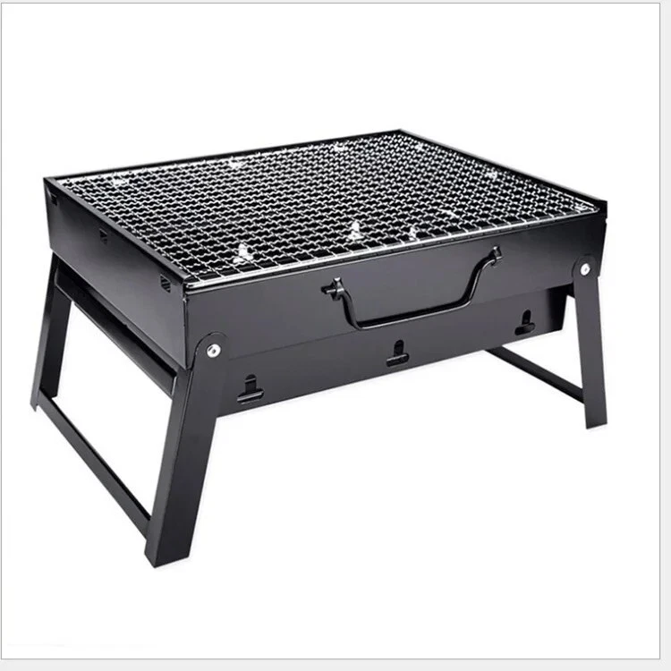 Large Portable Folding BBQ Charcoal Barbecue Camping Grill Travel Picnic Outdoor