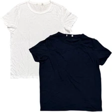 Marine Layer Women's T-Shirt Tried & Crew Tee Soft Pima Cotton Tencel Modal