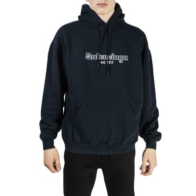 blue balenciaga sweatshirt