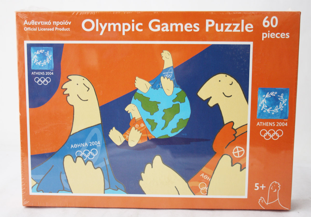 RARE OFFICIAL OLYMPIC GAMES ATHENS 2004 PUZZLE 60 PCS ATHENA