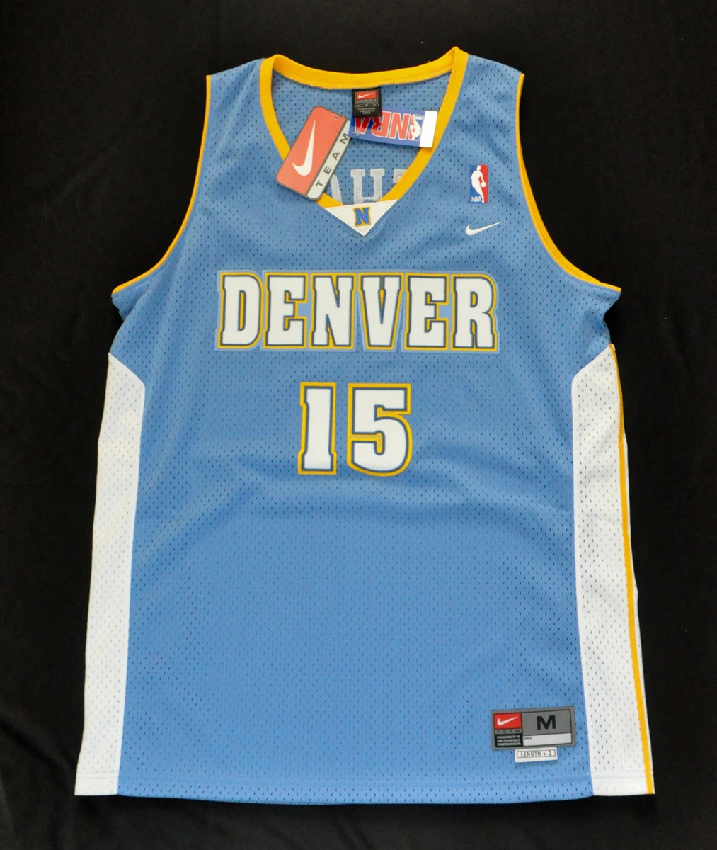 2006 Nike Carmelo Anthony Denver Nuggets Baby Blue Jersey - 5 Star Vintage