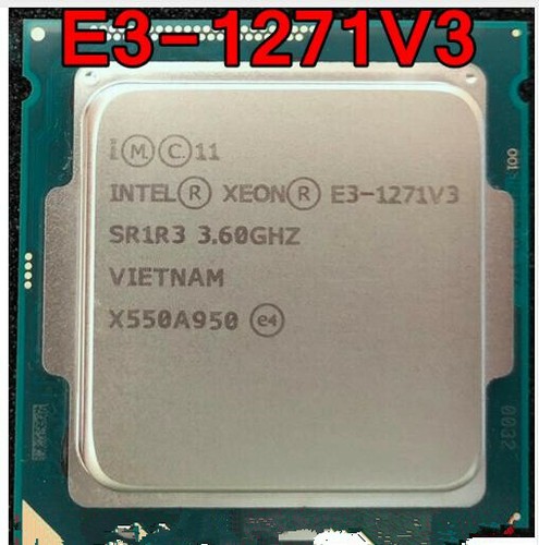 Intel Xeon E3-1231V3 E3-1241V3 E3-1271V3 E3-1281V3 LGA 1150 CPU - Picture 11 of 12