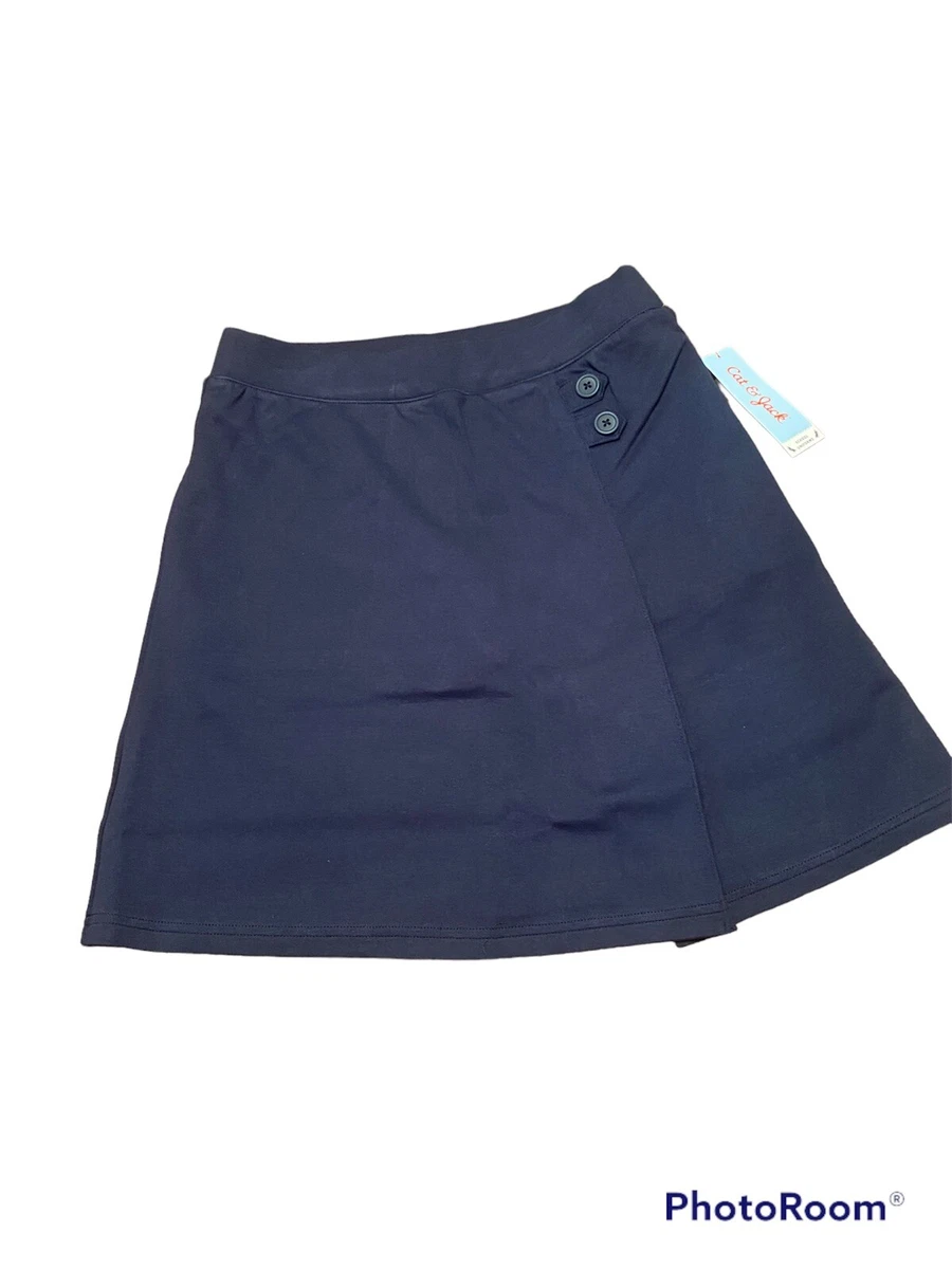 Navy blue skirt size 10 top