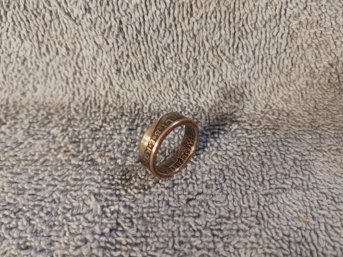 1992 Washington Quarters, Handmade Coin Ring, Size 7 - Picture 3 of 5