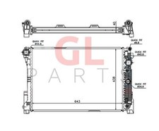 FÜR MERCEDES BENZ GLK-KL X204 2012-2015 Kühler Wasserkühler 2045000603 FÜR MERCEDES BENZ GLK-KL X204 2012-2015 Kühler Wasserkühler 2045000603