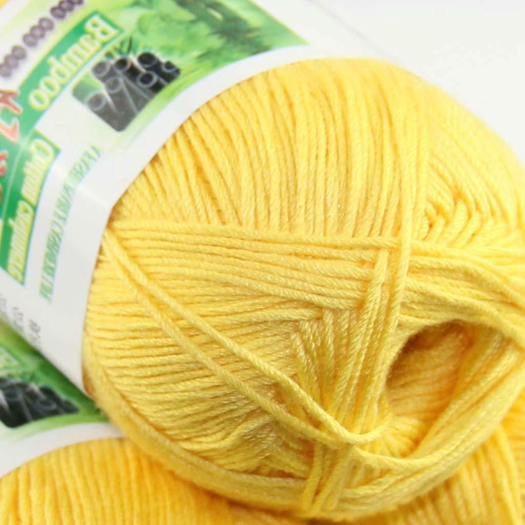 Chunky Yarn HYDa 1Pc 50g Per Skein Soft Bamboo Crochet Cotton Knitting Baby Knit Wool Yarn Bernat Blanket Yarn