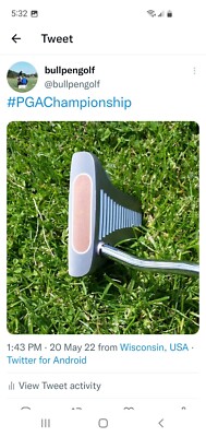 Directline putter head RH Milled